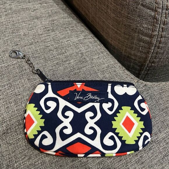 Vera Bradley Coin Purse Pouch Sun Valley - Picture 1 of 6